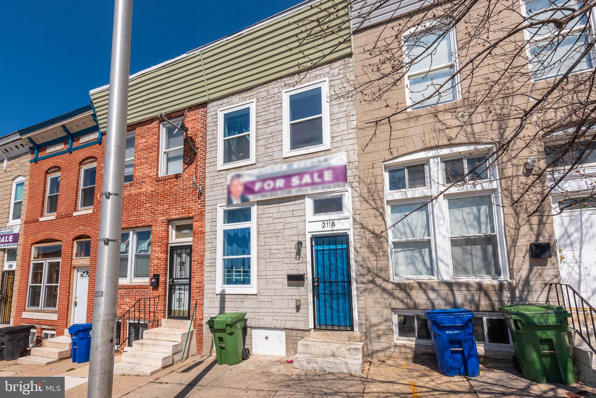 2118 East Hoffman Street Baltimore, MD 21213 - Photo 18 of 19 a front view of a multi story building
