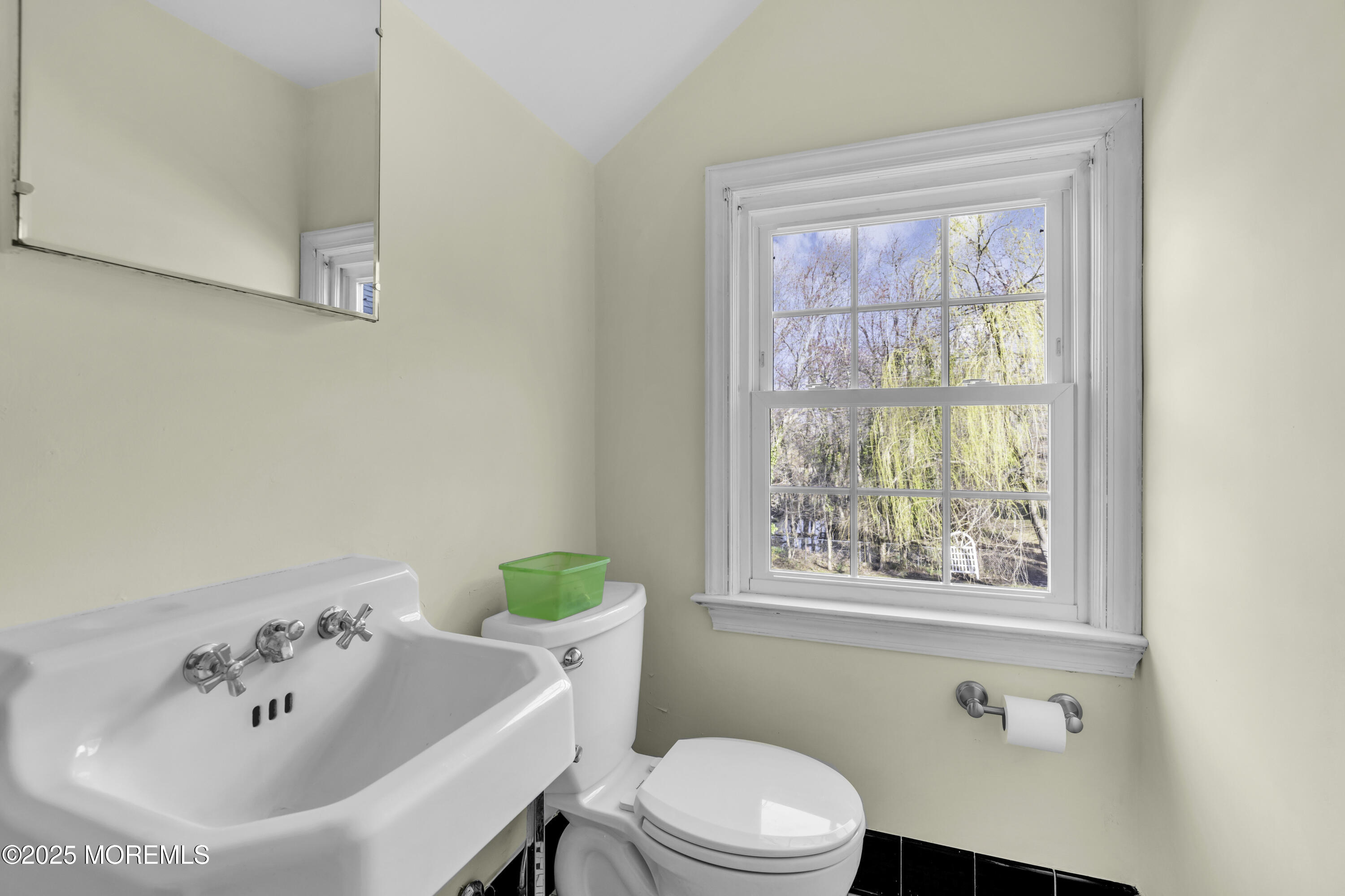 326 South Boulevard Spring Lake, NJ 07762 - Photo 28 of 54 a white toilet sitting next to a bathroom sink