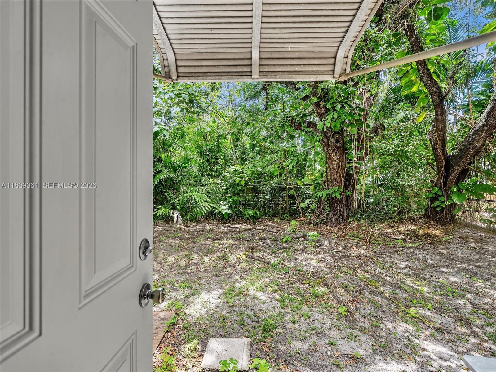 3210 Elizabeth Street Miami, FL 33133 - Photo 53 of 69 a view of a backyard with plants