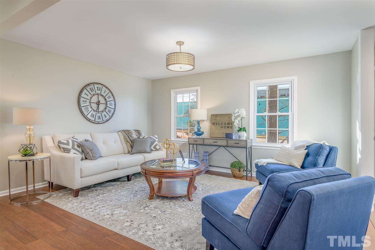 1604 Laura Duncan Road Apex, NC 27502 - Photo 5 of 30 Huge Living Room open to the Kitchen