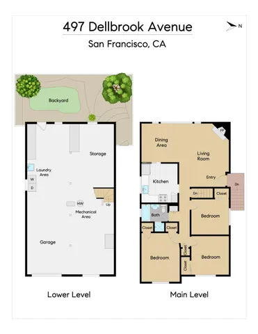 $1,295,000 | 497 Dellbrook Avenue, San Francisco, CA 94131