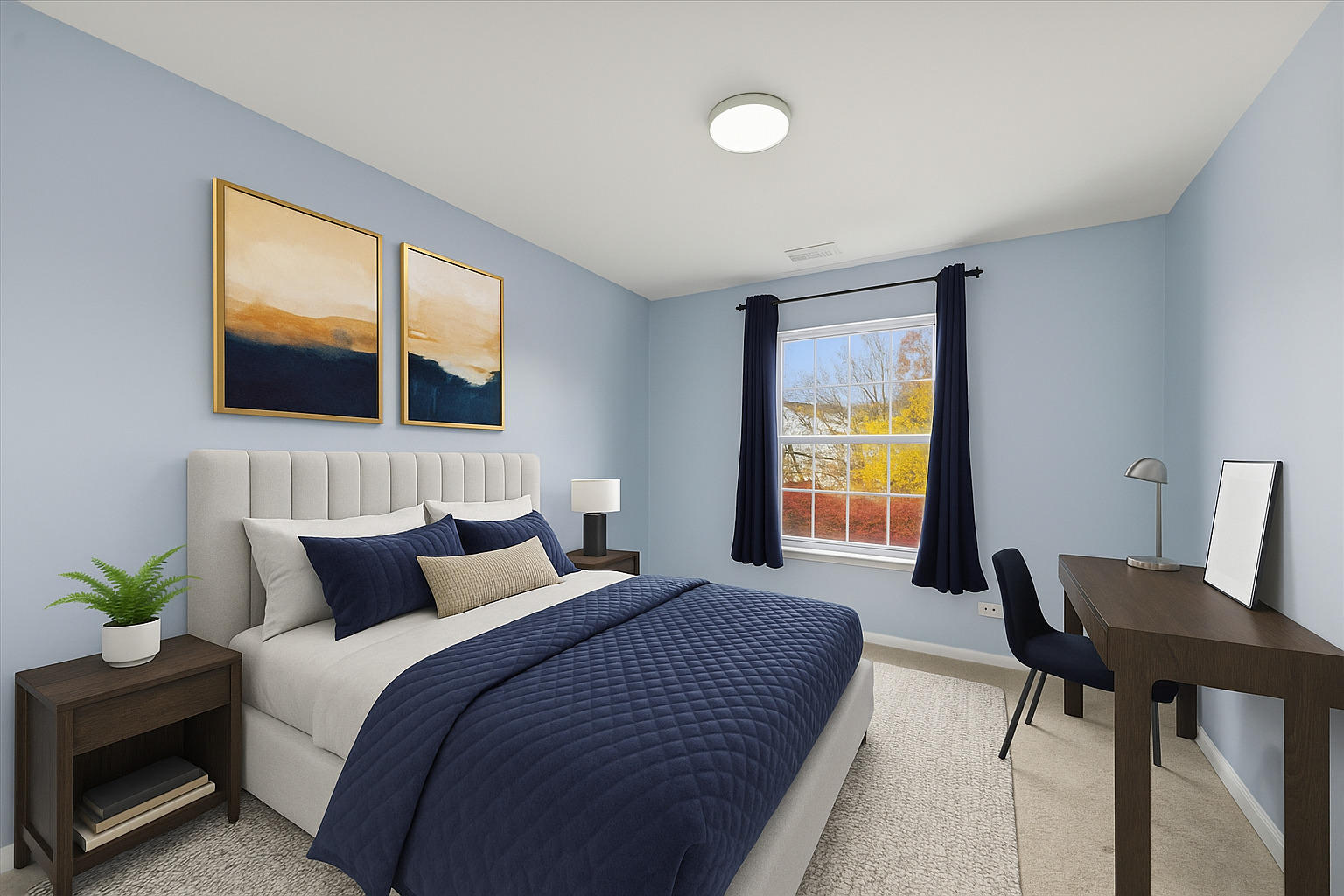 1101 Yorkshire Court, Unit C Elgin, IL 60120 - Photo 13 of 19 a bedroom with a bed and a window