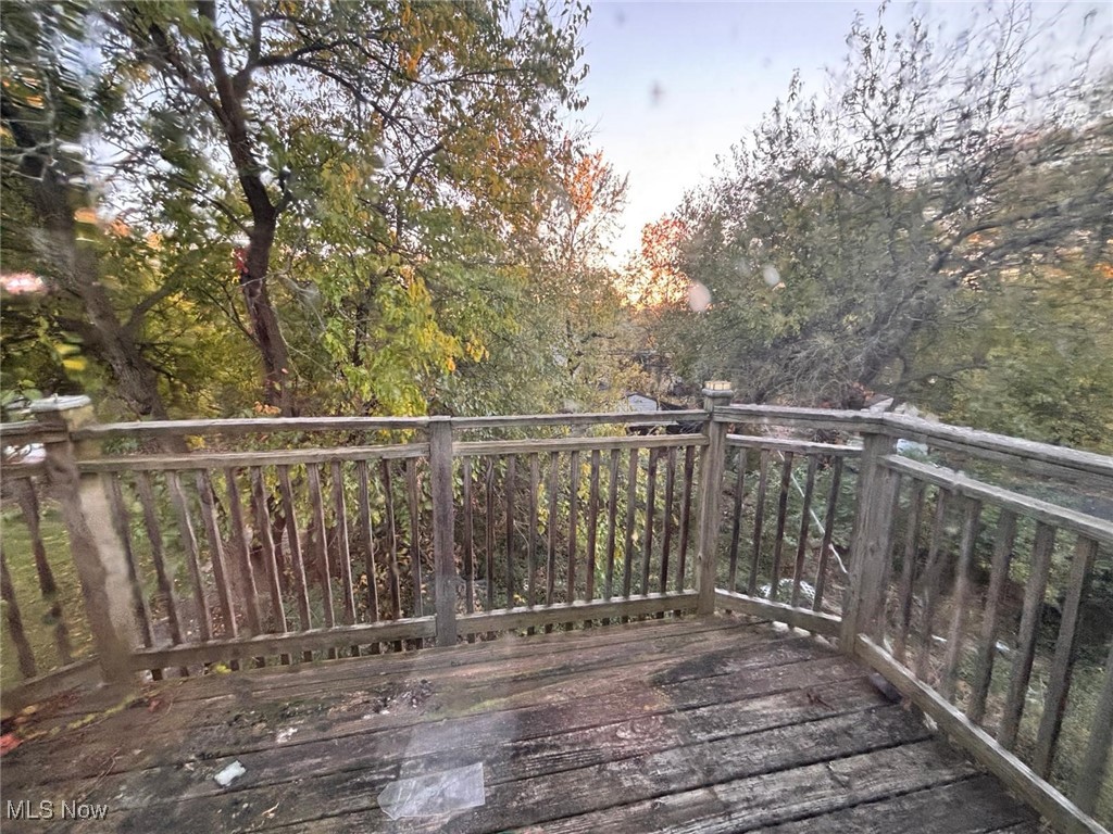 1888 Beersford Road Cleveland, OH 44112 - Photo 21 of 22 View of wooden terrace