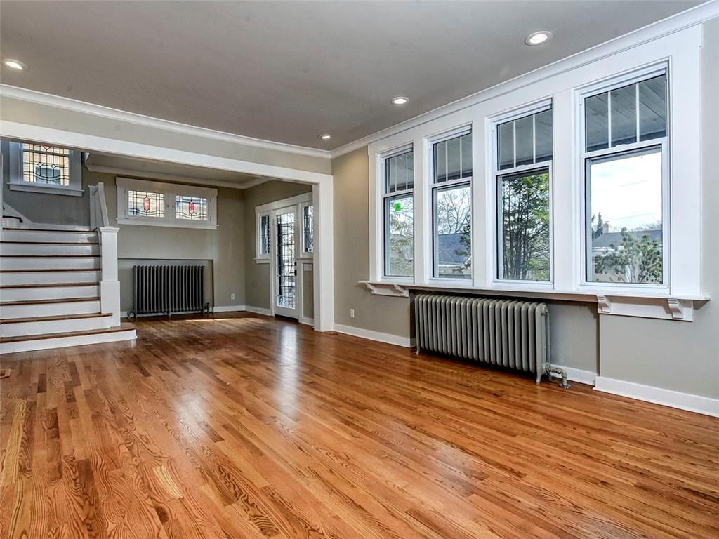 5601 Marlborough Road Pittsburgh, PA 15217 - Photo 4 of 25 CLASSIC ENTRY TO THE HOME WITH WIDE STAIRCASE AND NEWER WINDOWS!