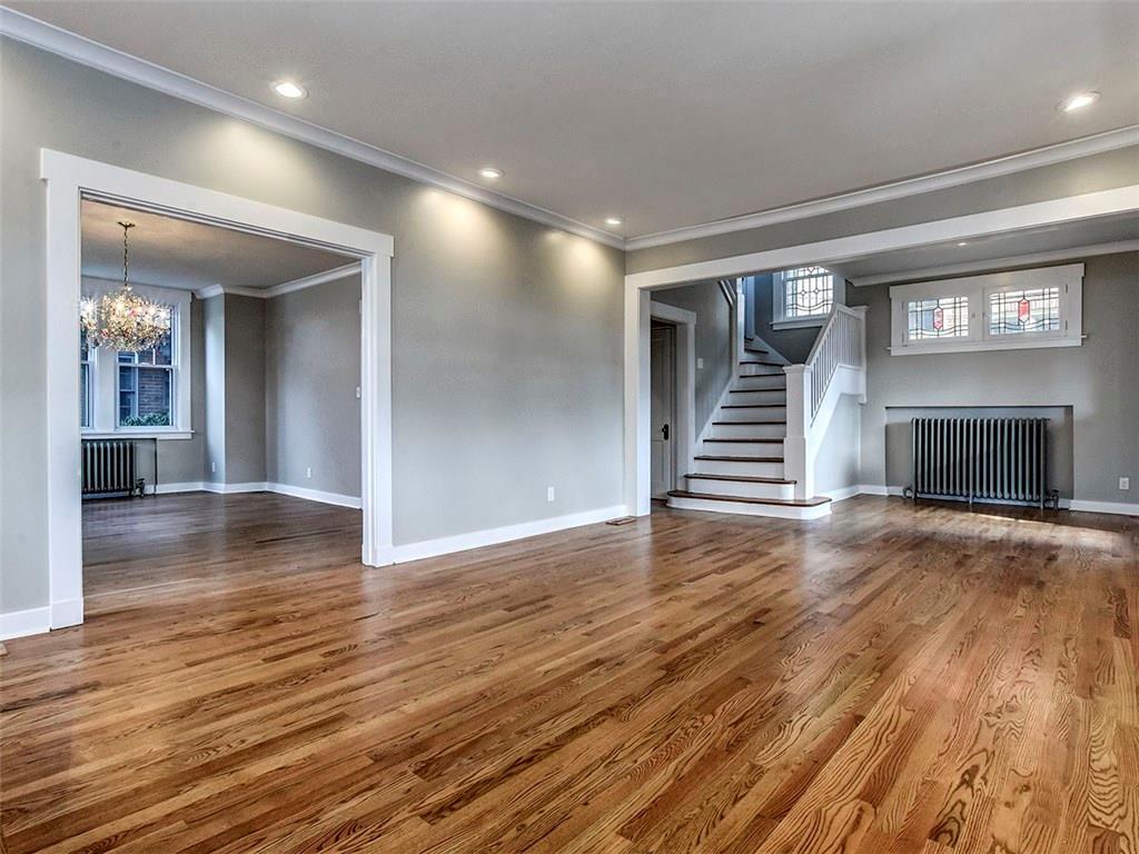 5601 Marlborough Road Pittsburgh, PA 15217 - Photo 5 of 25 HARD WOOD FLOORS CONNECT THE ENTIRE FIRST FLOOR....