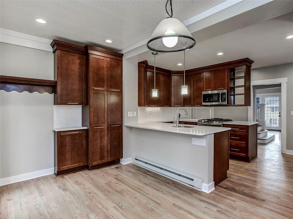 5601 Marlborough Road Pittsburgh, PA 15217 - Photo 9 of 25 EAT IN KITCHEN WITH BEAUTIFUL CROWN MOLDING AND RECESSED LIGHTS!