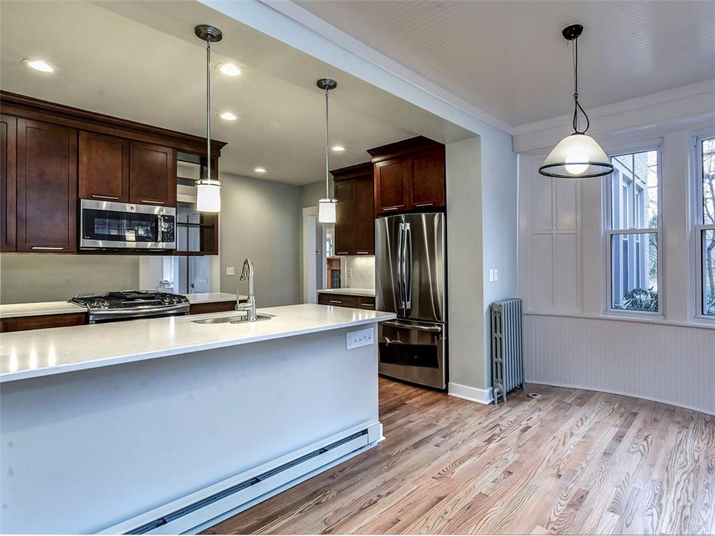5601 Marlborough Road Pittsburgh, PA 15217 - Photo 10 of 25 THIS KITCHEN HAS IT ALL....LOOKS AND FUNCTIONALITY....THE STAINLESS STEEL APPLIANCES ARE INCLUDED!