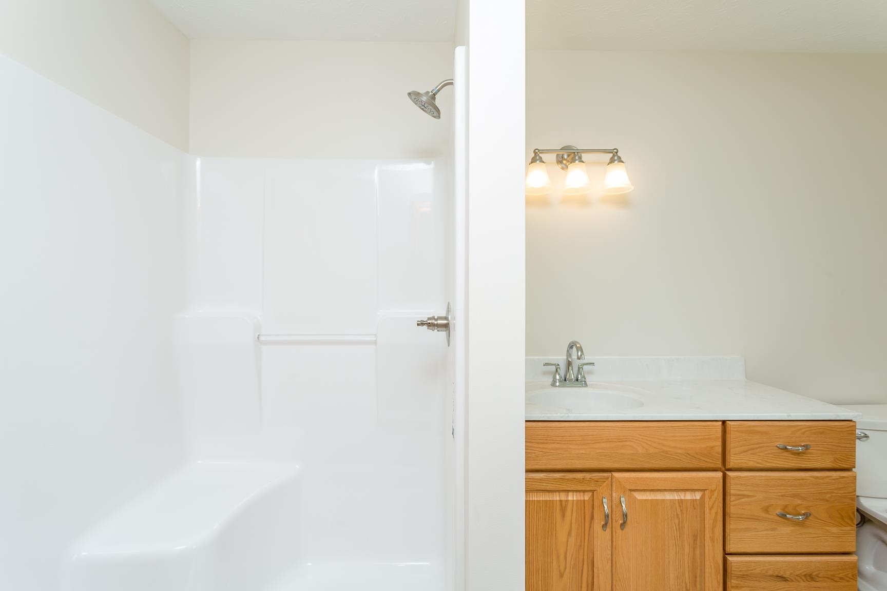 297 Battlefield Road Waynesboro, VA 22980 - Photo 30 of 61 a bathroom with a shower and a sink