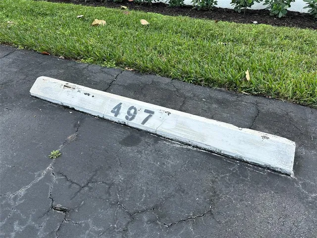 a view of an outdoor space and a street view