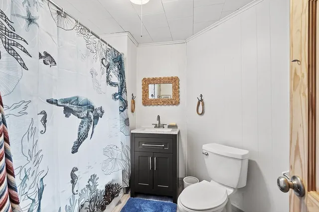 a view of a hallway with workspace