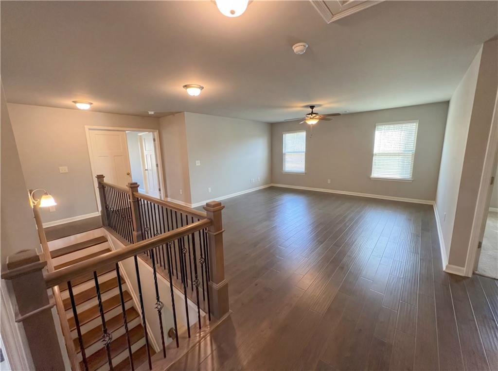2110 George Bush Lane Jefferson, GA 30549 - Photo 22 of 40 a view of entryway and hall with wooden floor