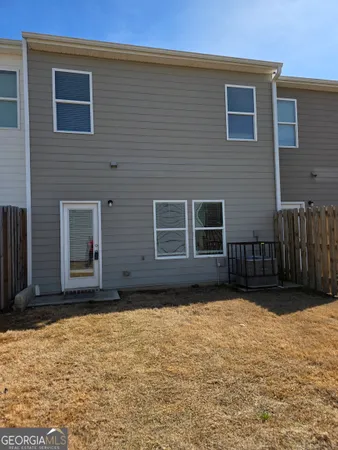 a view of front door of house