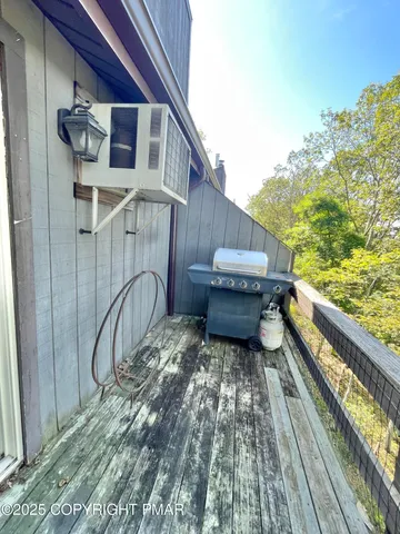 a house view with a seating space