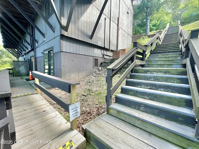 a view of outdoor seating space