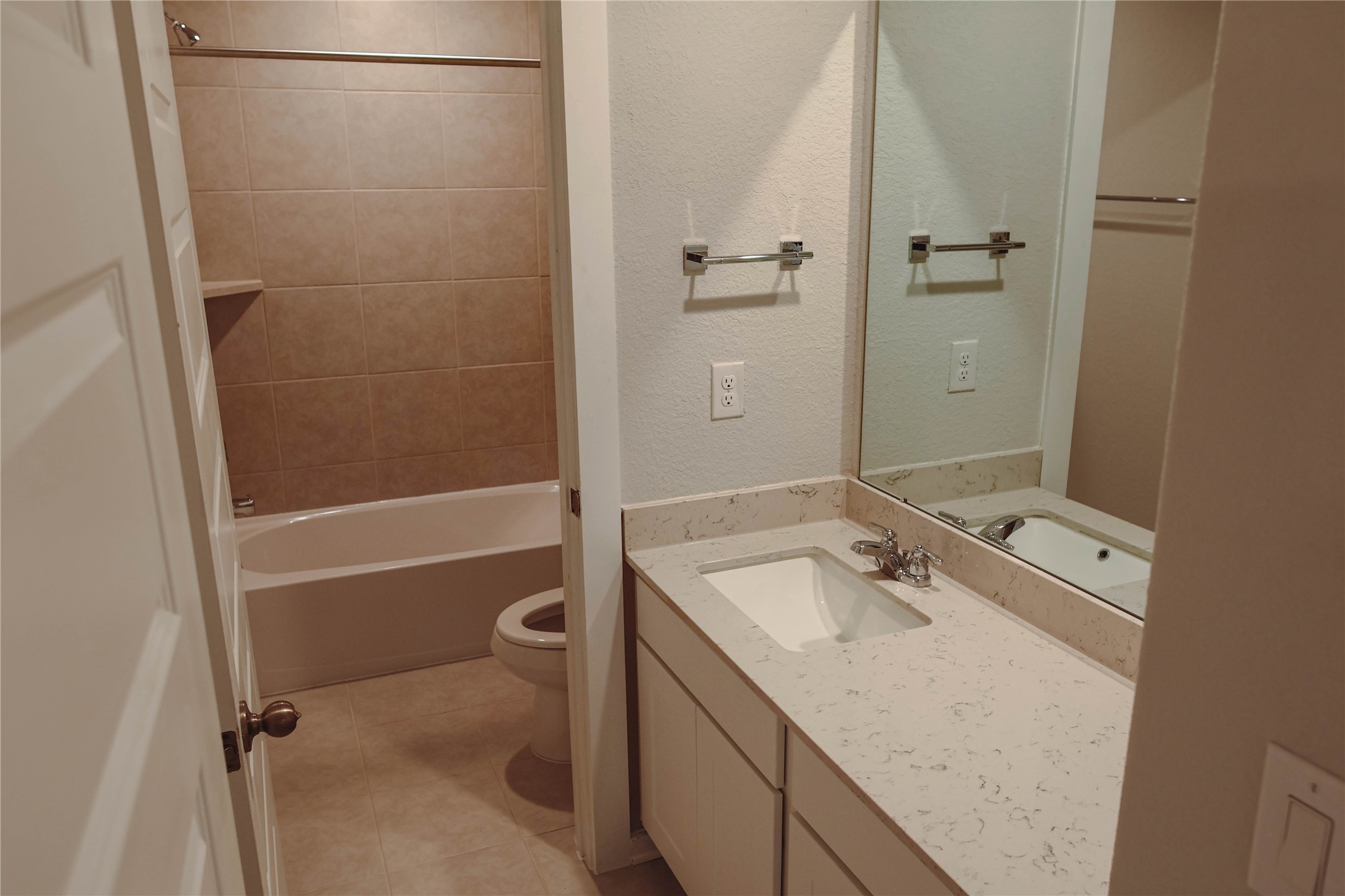 16 Courageous Way Magnolia, TX 77354 - Photo 15 of 19 a bathroom with a sink a toilet and shower