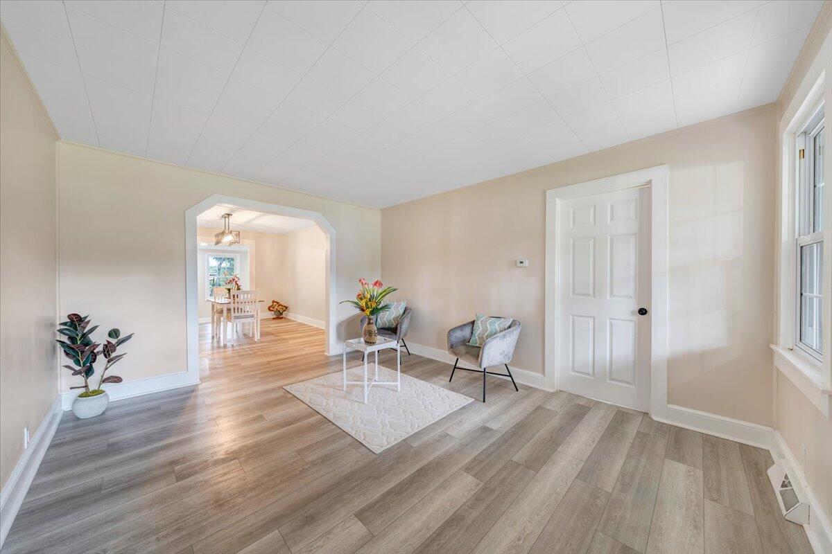 1433 Chalk Level Road Chatham, VA 24531 - Photo 22 of 41 a dining room with wooden floor table and chairs