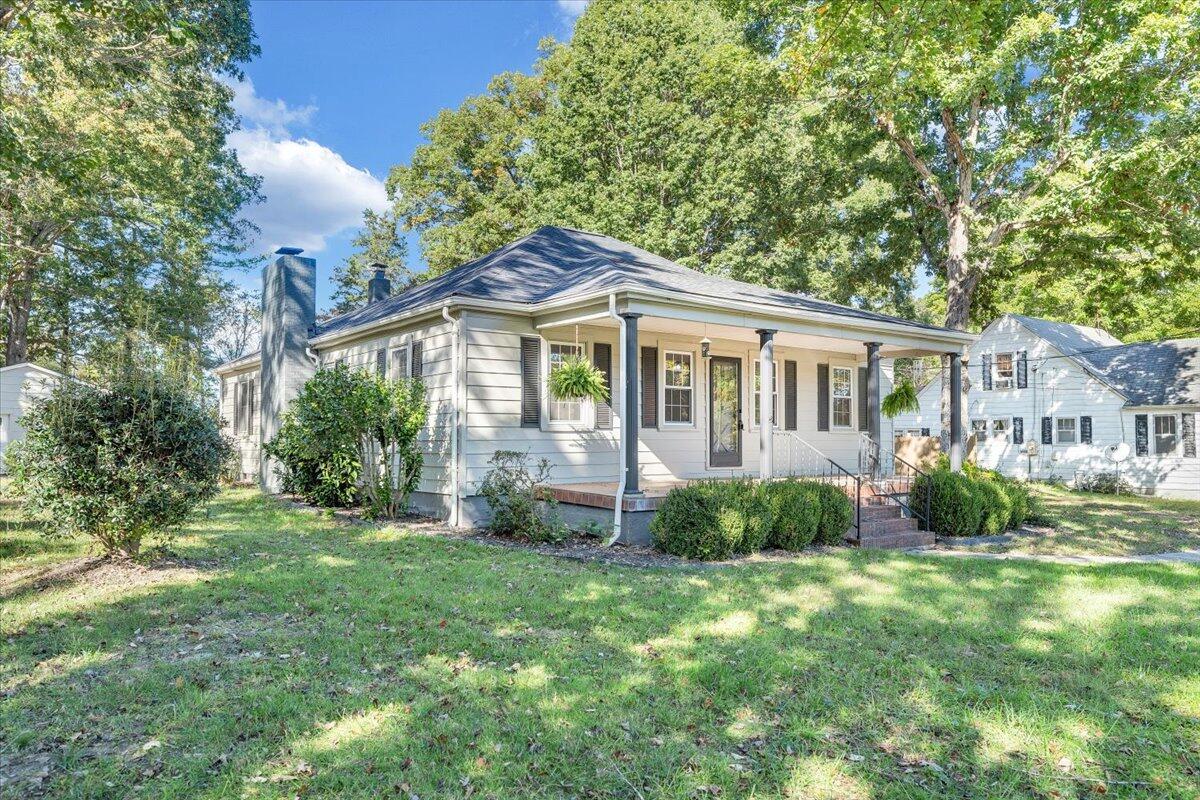1433 Chalk Level Road Chatham, VA 24531 - Photo 37 of 41 a front view of a house with a garden