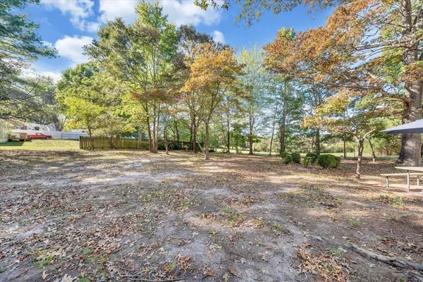 a view of outdoor space with trees