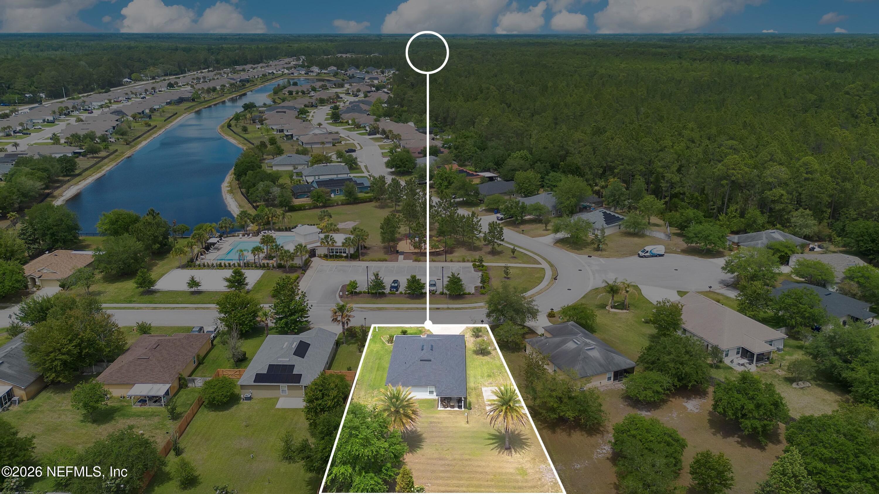 152 Old Hickory Forest Road St. Augustine, FL 32084 - Photo 38 of 49 Aerial