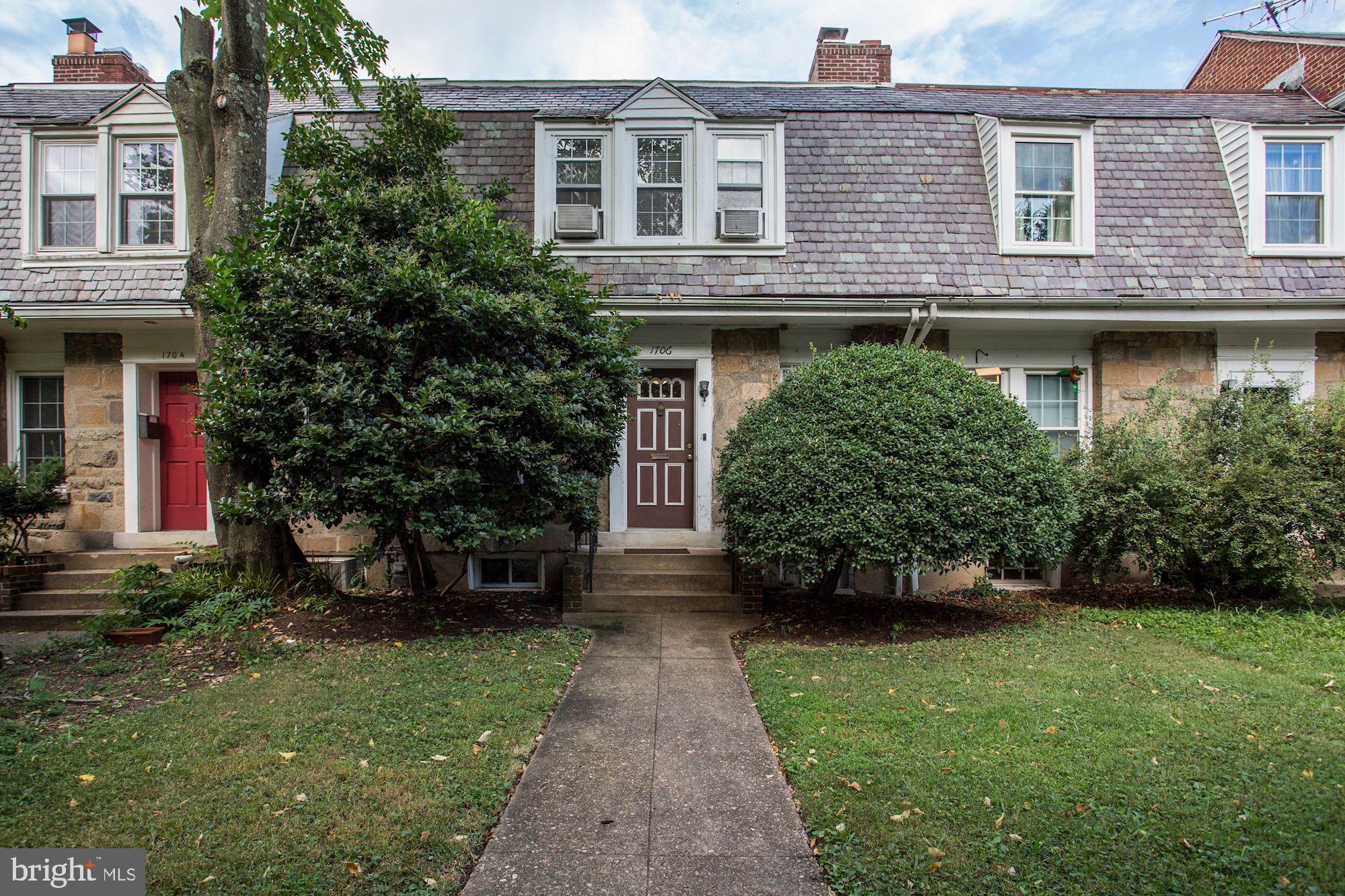 1706 37th Street Northwest Washington, DC 20007 - Photo 2 of 11 Exterior - Burleith Townhouse