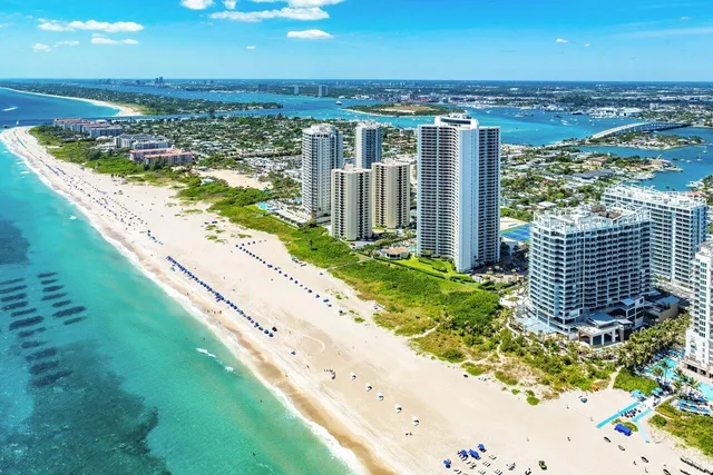 a view of balcony with ocean view