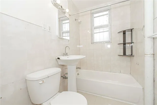 a view of a building from a balcony