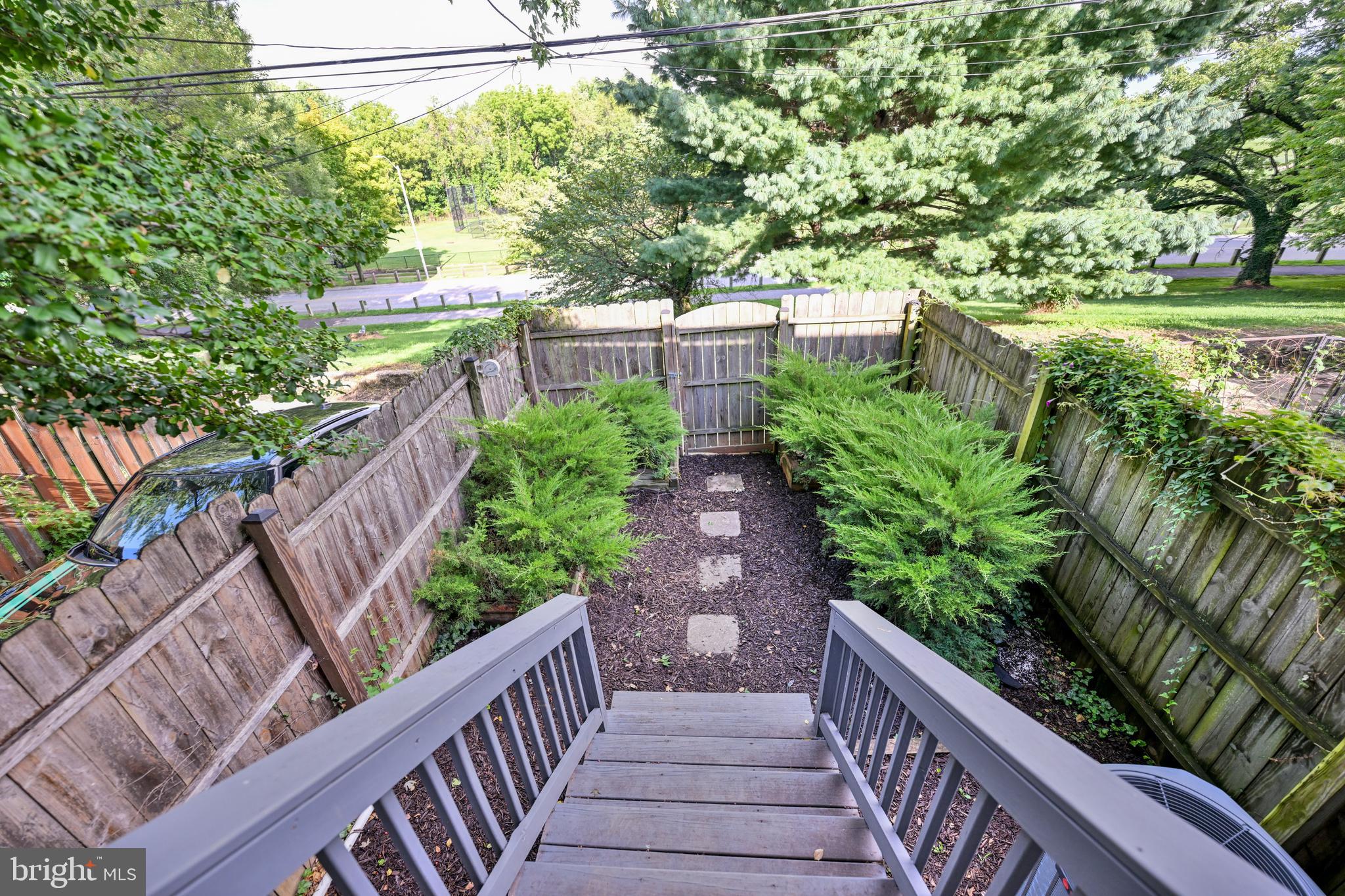 2919 Keswick Road Baltimore, MD 21211 - Photo 25 of 47 Rear deck off kitchen with view of back yard