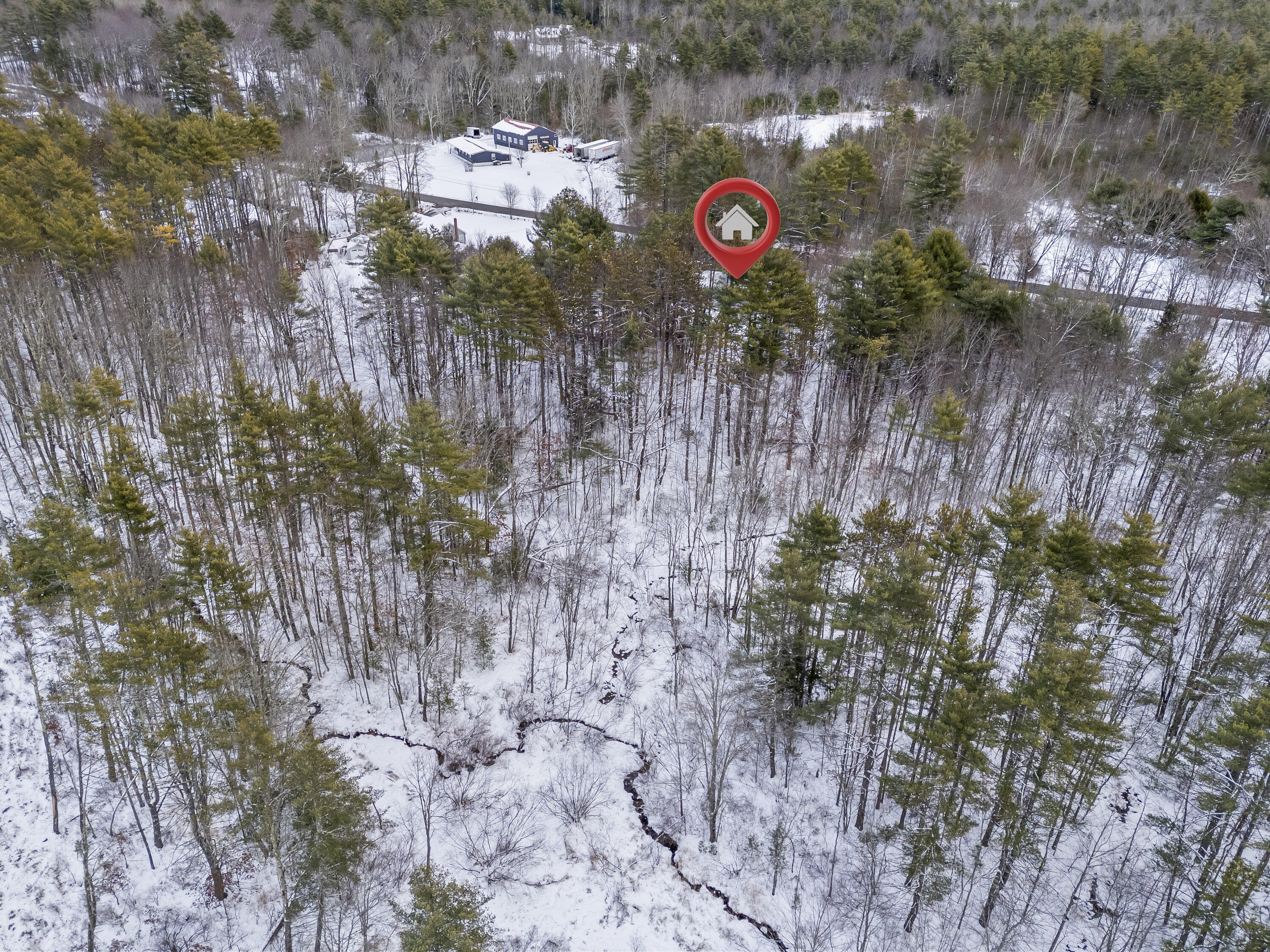605 Lower Guinea Road Lebanon, ME 04027 - Photo 51 of 55 Aerial