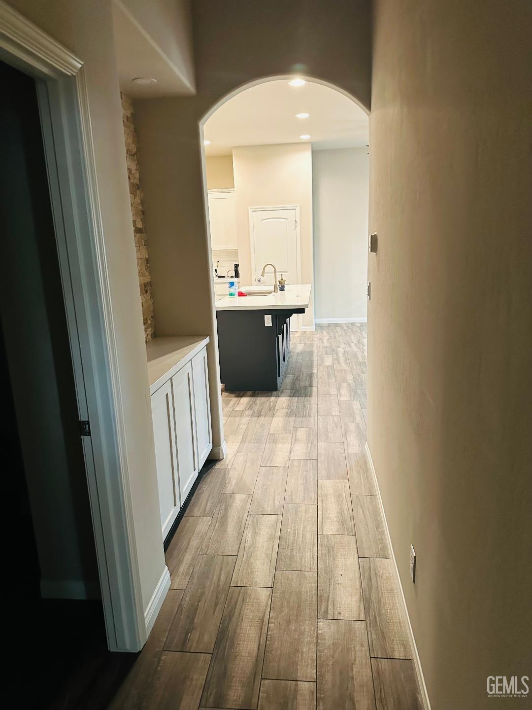 Undisclosed Address Bakersfield, CA 93314 - Photo 23 of 32 a view of a bathroom from a hallway