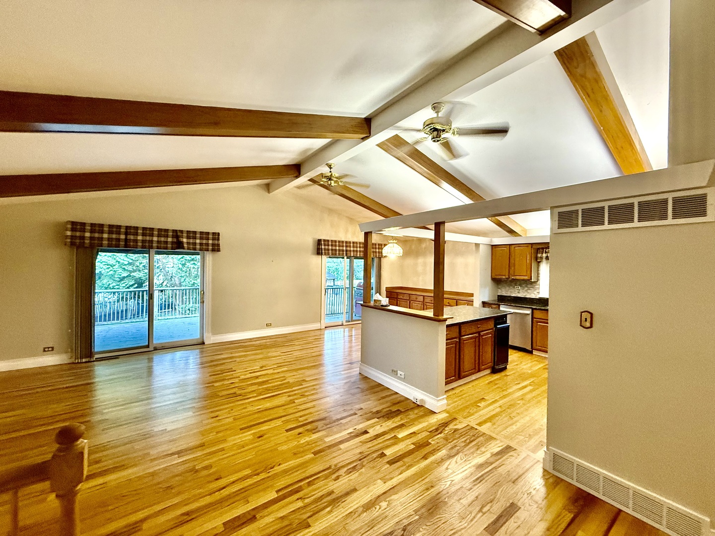332 West Gartner Road Naperville, IL 60540 - Photo 10 of 17 a view of a living room with kitchen appliances
