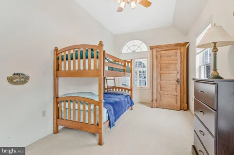 a view of an entryway with a bedroom
