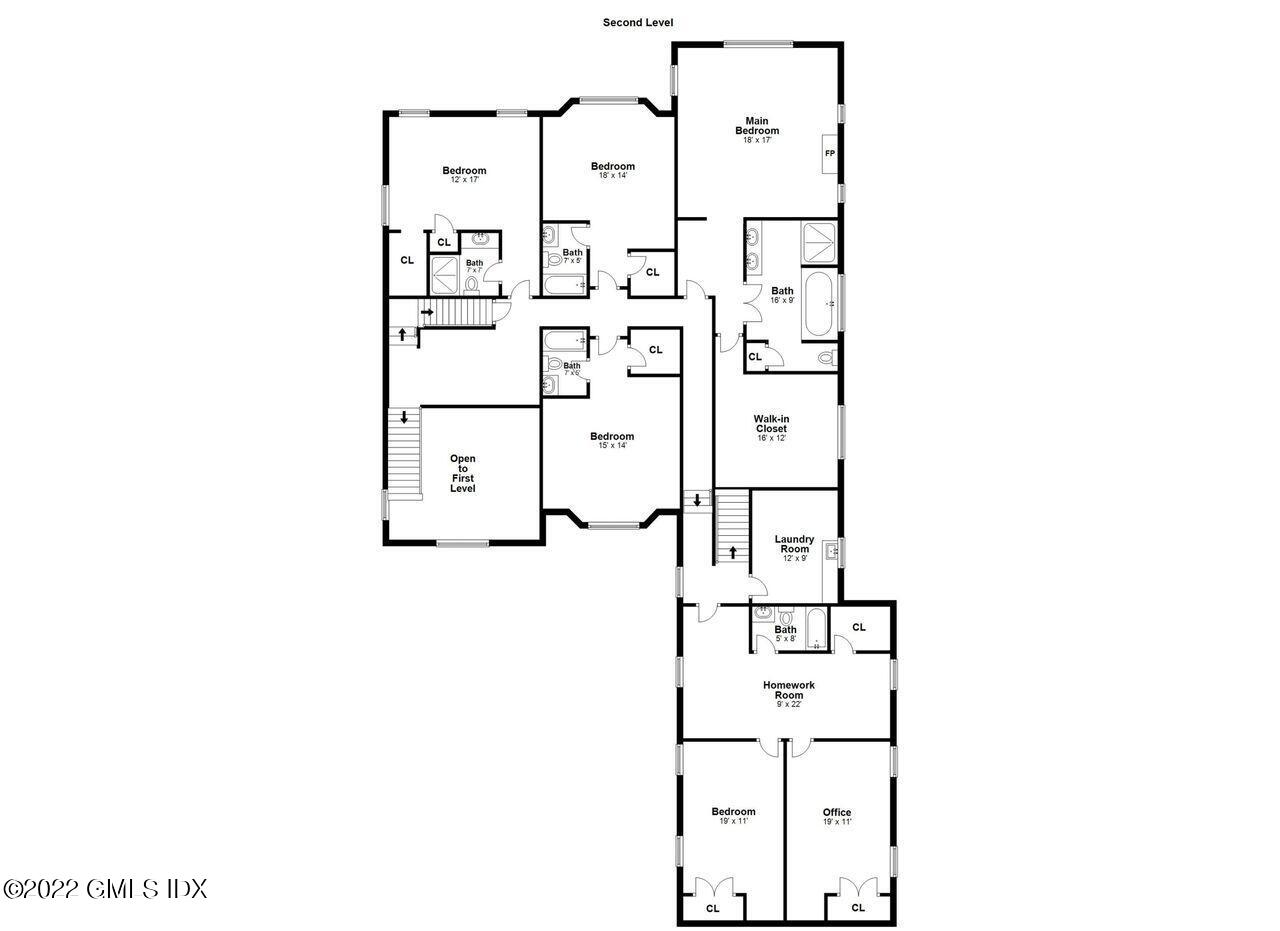 56 Frontier Road Cos Cob, CT 06807 - Photo 31 of 32 a picture of a floor plan