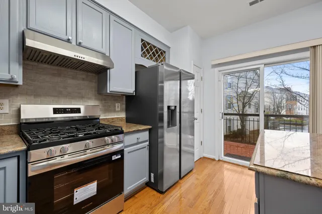 a bathroom with a shower and toilet