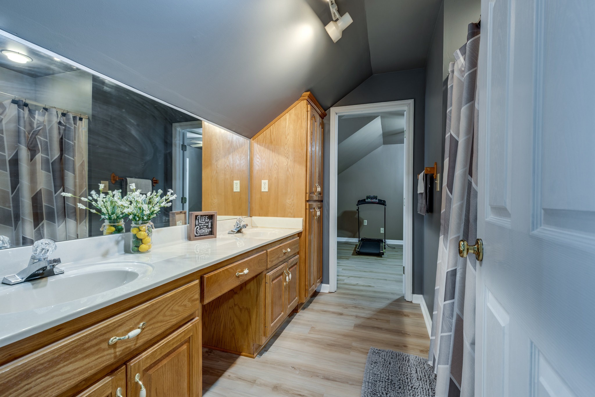 353 Major Road Cornersville, TN 37047 - Photo 27 of 74 a bathroom with a sink and a mirror