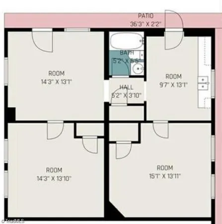 $1,100 | 518 North Scales Street, Reidsville, NC 27320