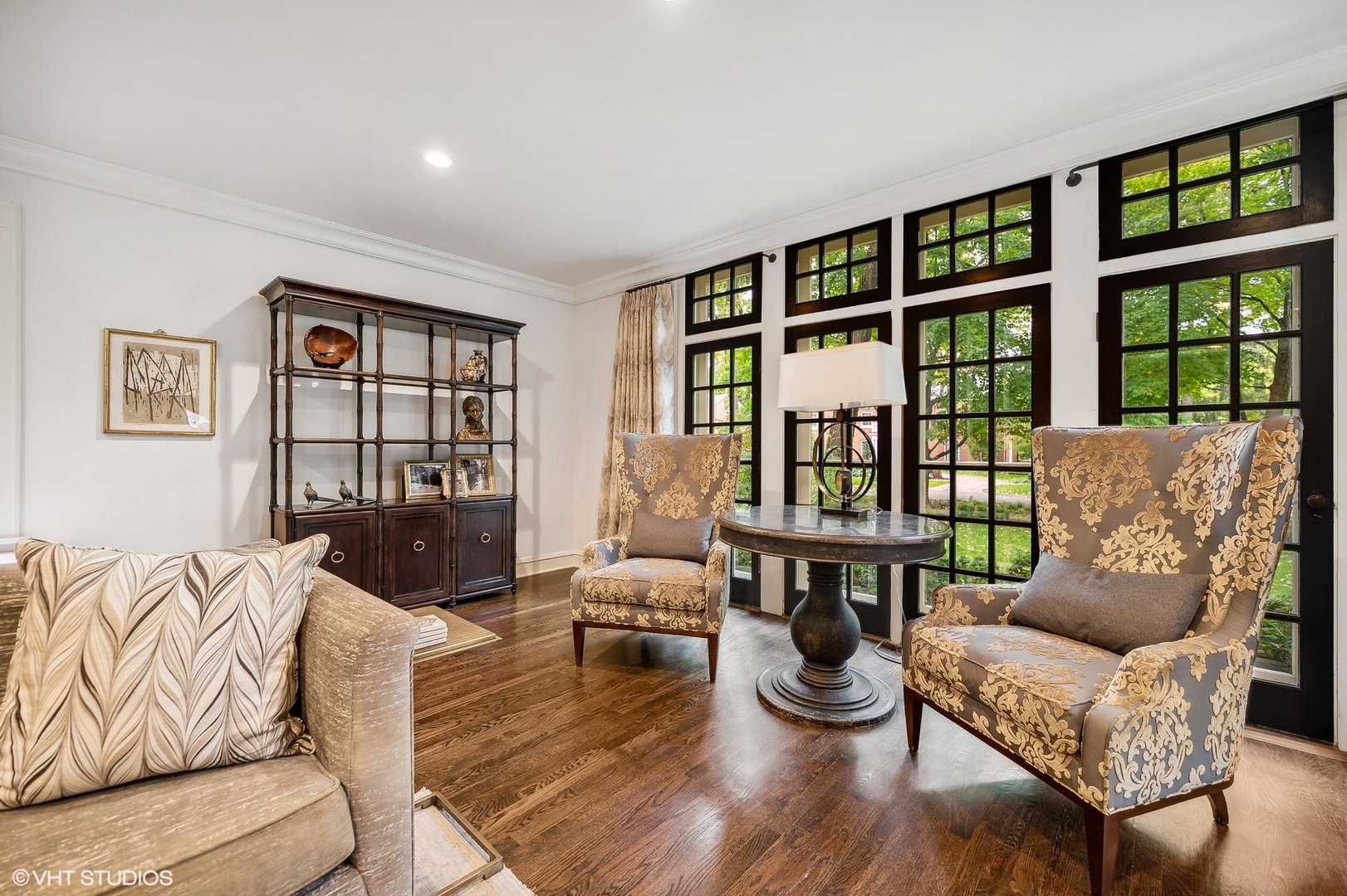 354 Elder Lane Winnetka, IL 60093 - Photo 14 of 71 a living room with furniture and a large window