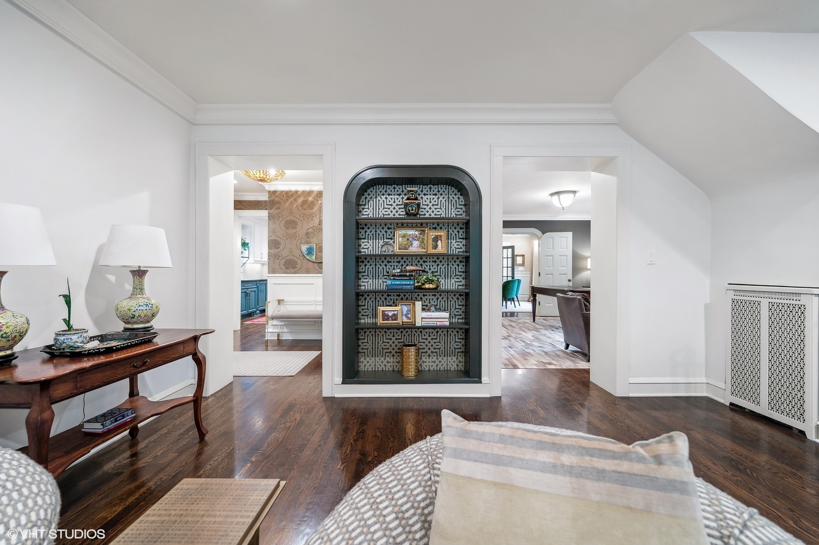 354 Elder Lane Winnetka, IL 60093 - Photo 18 of 71 a living room with furniture and wooden floor