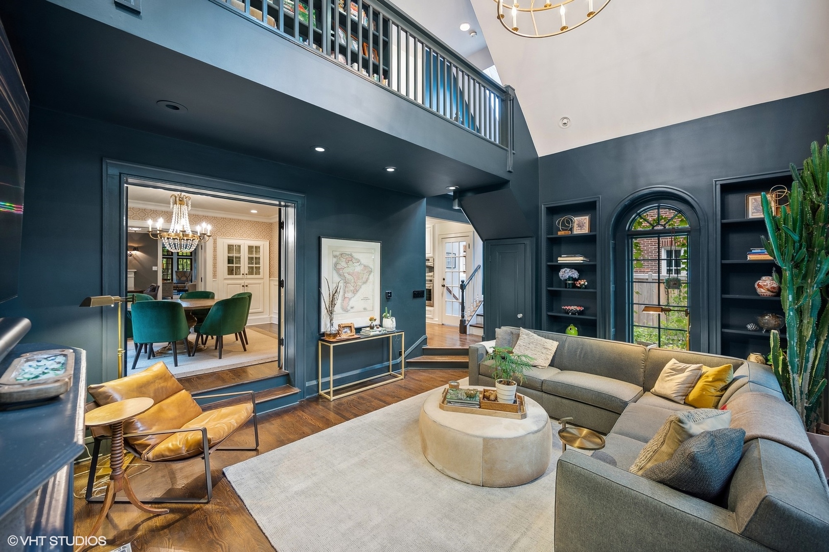 354 Elder Lane Winnetka, IL 60093 - Photo 45 of 71 a living room with furniture and a large window