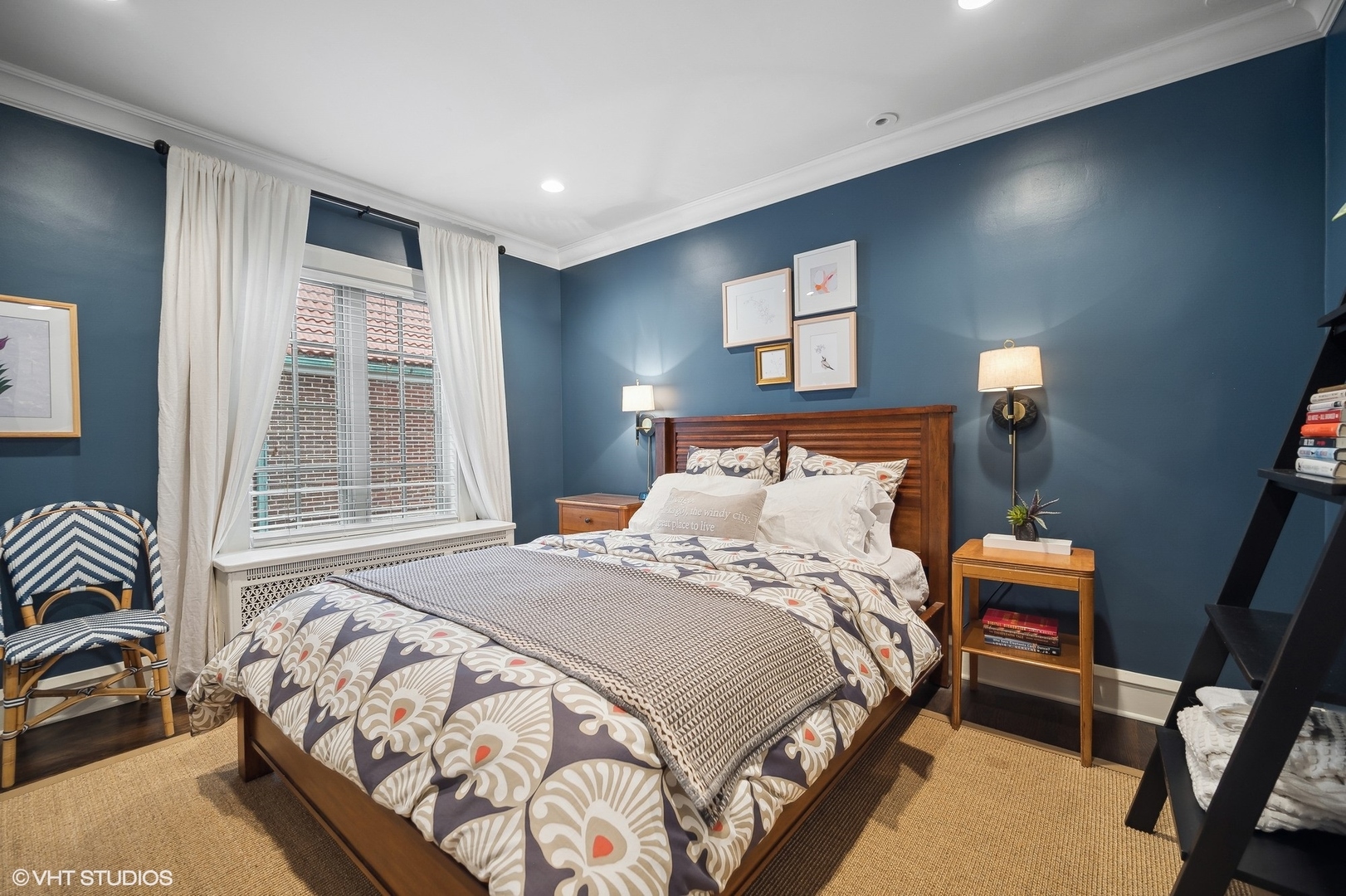 354 Elder Lane Winnetka, IL 60093 - Photo 59 of 71 a bedroom with a bed and a window