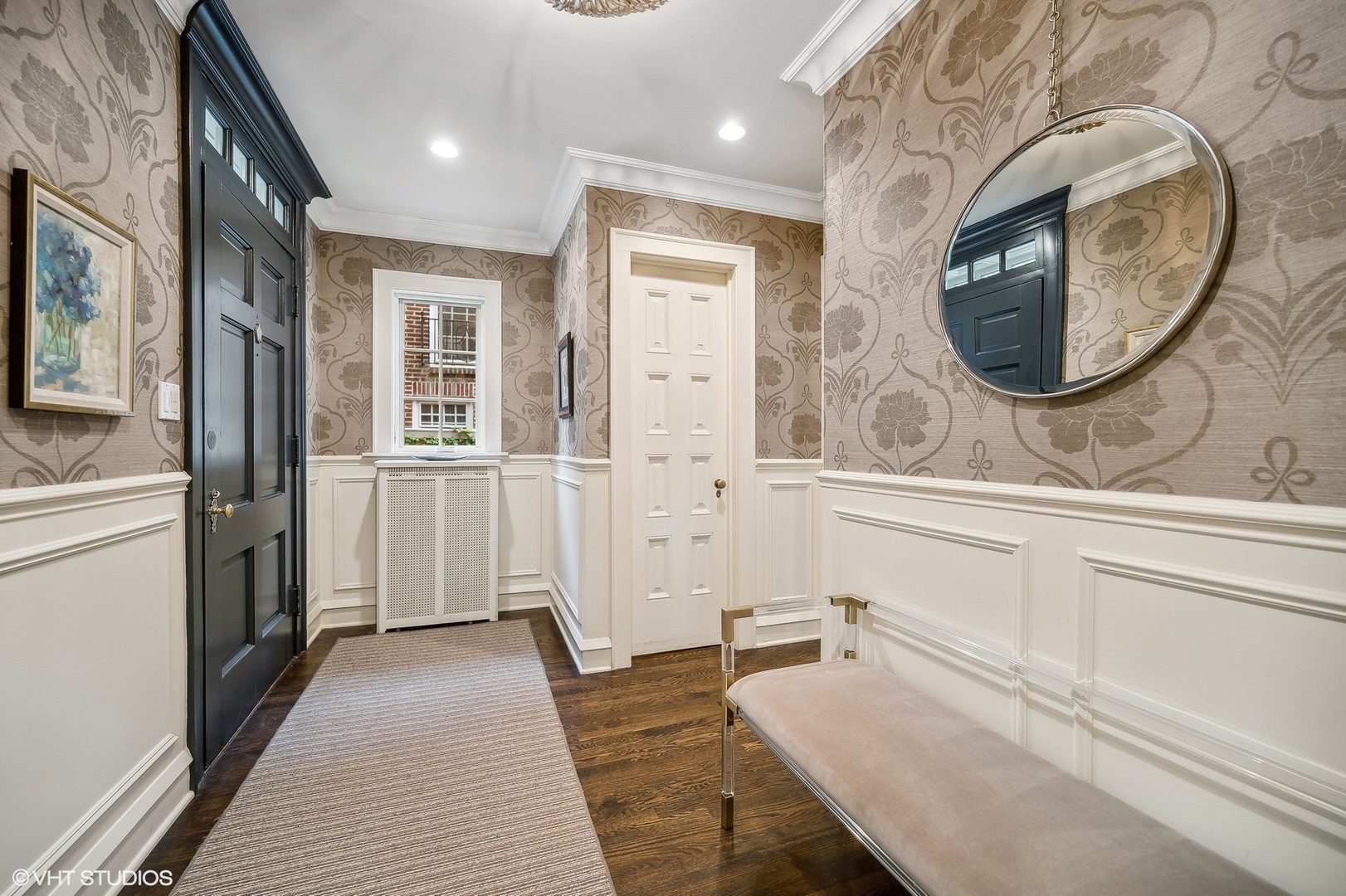 354 Elder Lane Winnetka, IL 60093 - Photo 7 of 71 a bathroom with a sink and a mirror
