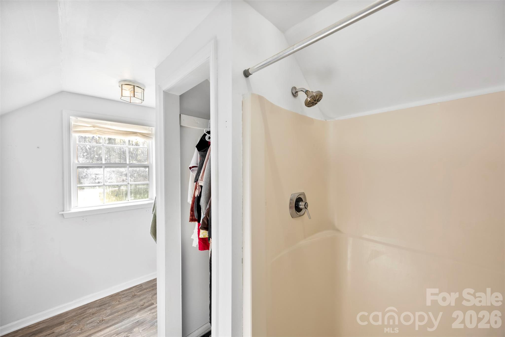 123 Chestnut Ridge Road Kings Mountain, NC 28086 - Photo 31 of 36 a view of a livingroom with wooden floor and a window