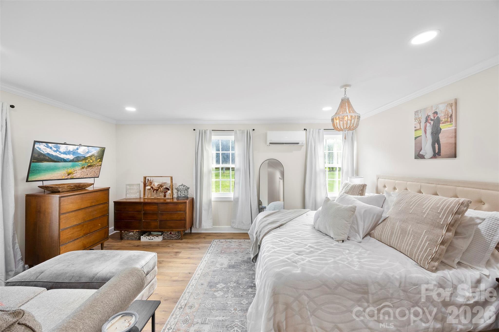 123 Chestnut Ridge Road Kings Mountain, NC 28086 - Photo 10 of 36 a bedroom with furniture and a dresser