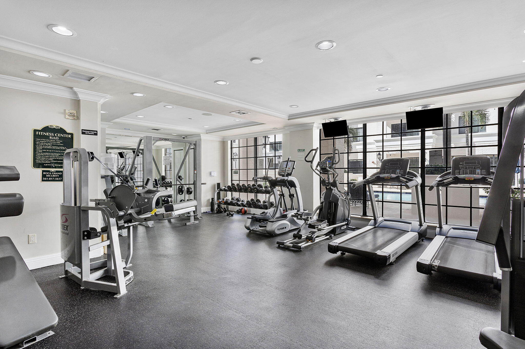 233 South Federal Highway, Unit 325 Boca Raton, FL 33432 - Photo 28 of 30 a view of a room with gym equipment