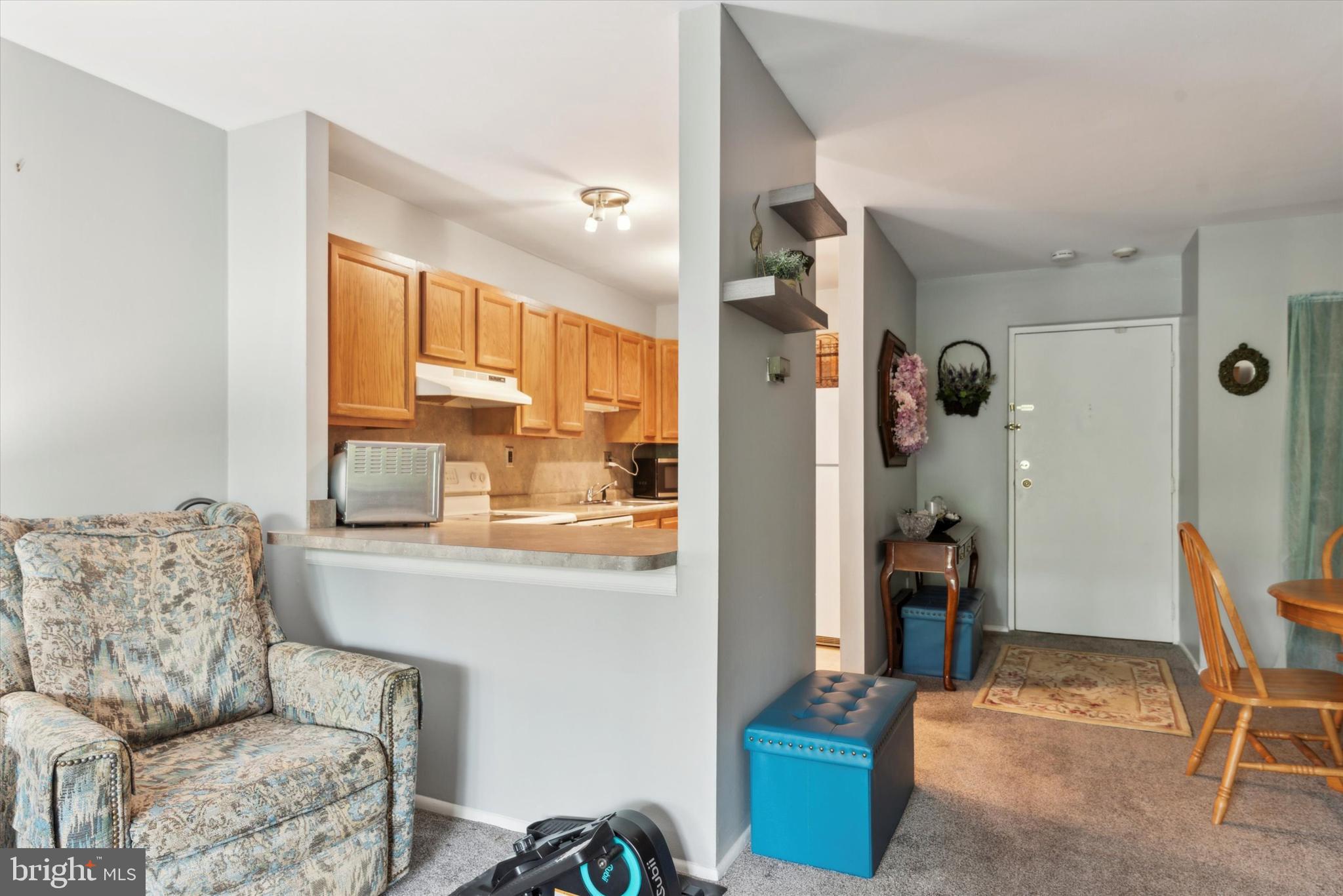 46 Township Line Road, Unit 209 Elkins Park, PA 19027 - Photo 10 of 15 a living room with furniture and a window