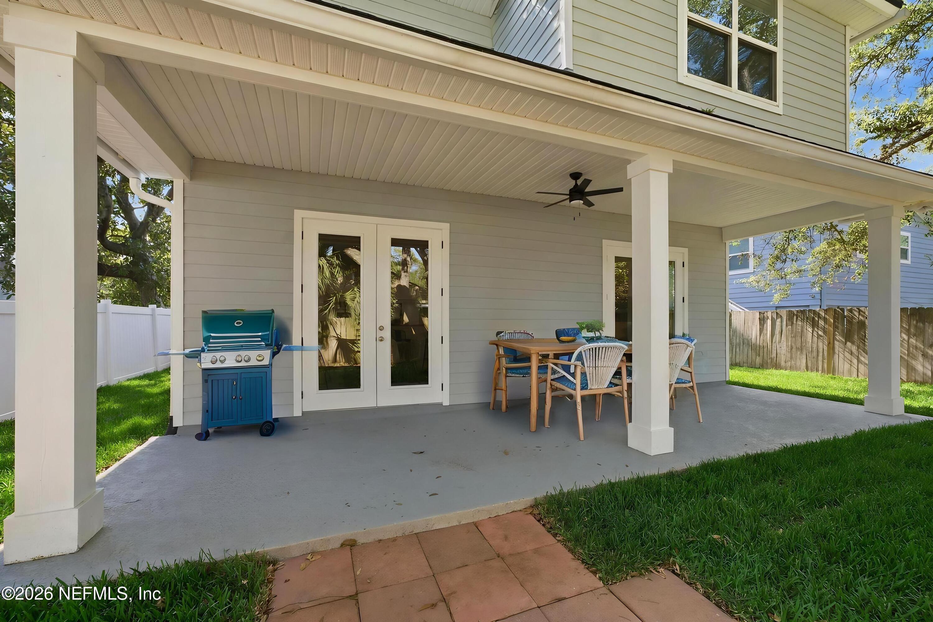 1126 Penman Road Jacksonville Beach, FL 32250 - Photo 34 of 38 Back Patio