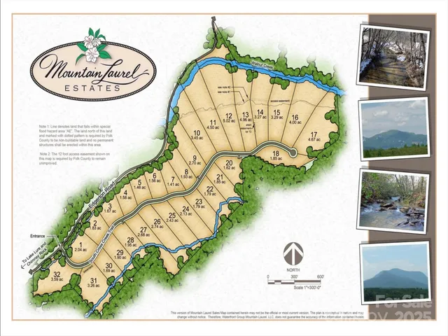 $34,900 | 0 South Cross Creek Trail Mill Spring, Unit 12, Mill Spring, NC 28756