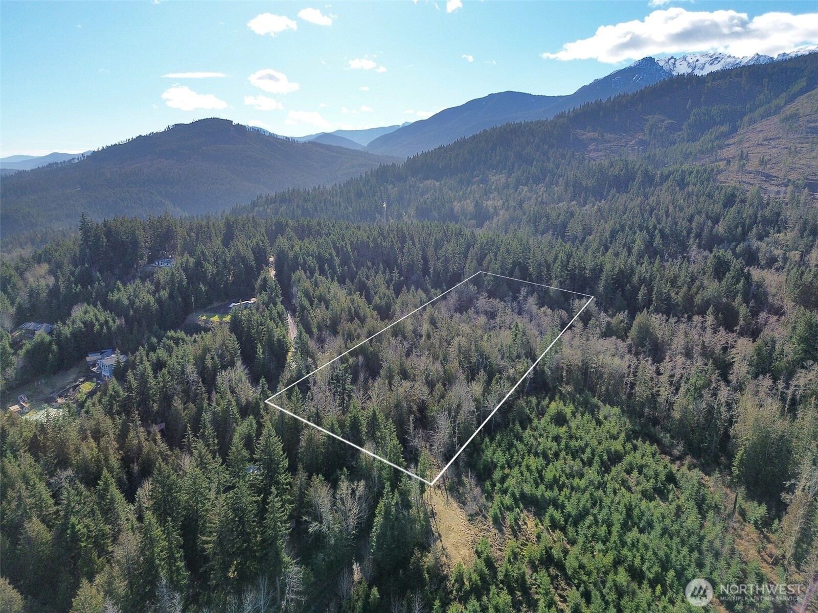 0 East Angeles Ridge Road Port Angeles, WA 98362 - Photo 2 of 29 a view of a lush green hillside and a mountain