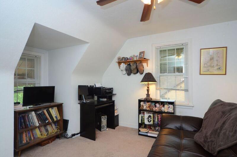 302 Lindsay Road Carnegie, PA 15106 - Photo 16 of 21 Second bedroom Alcove Ceiling fan Hardwood
