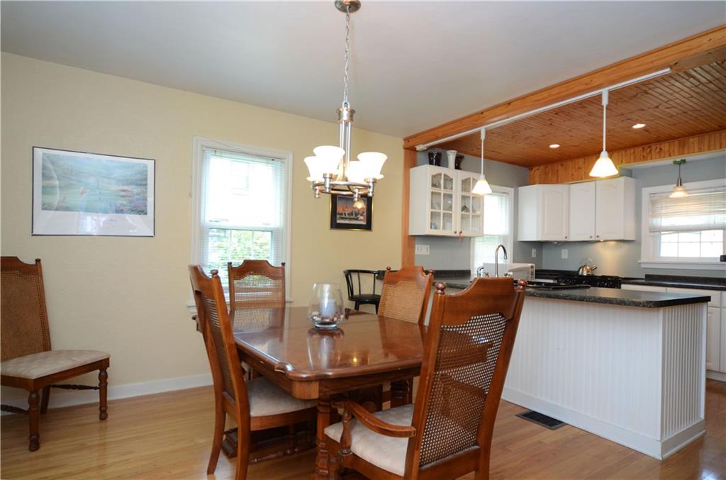 302 Lindsay Road Carnegie, PA 15106 - Photo 8 of 21 Dining room and kitchen open to each other Hardwood