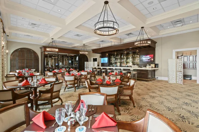 a view of a chairs in a patio